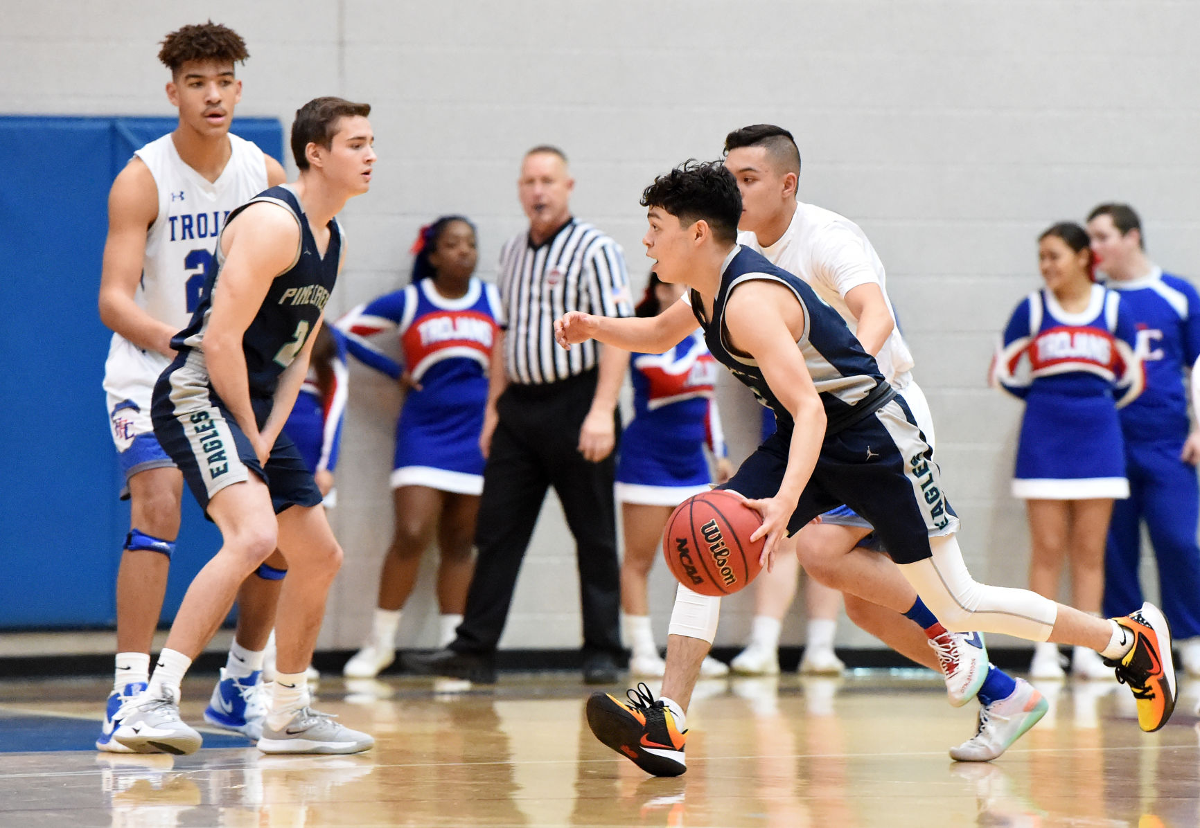 PHOTOS: Fountain-Fort Carson Trojans (58) Pine Creek Eagles (70)